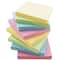 BAZIC Products® 3" x 3" Assorted Sticky Notepads, 12 Packs of 100